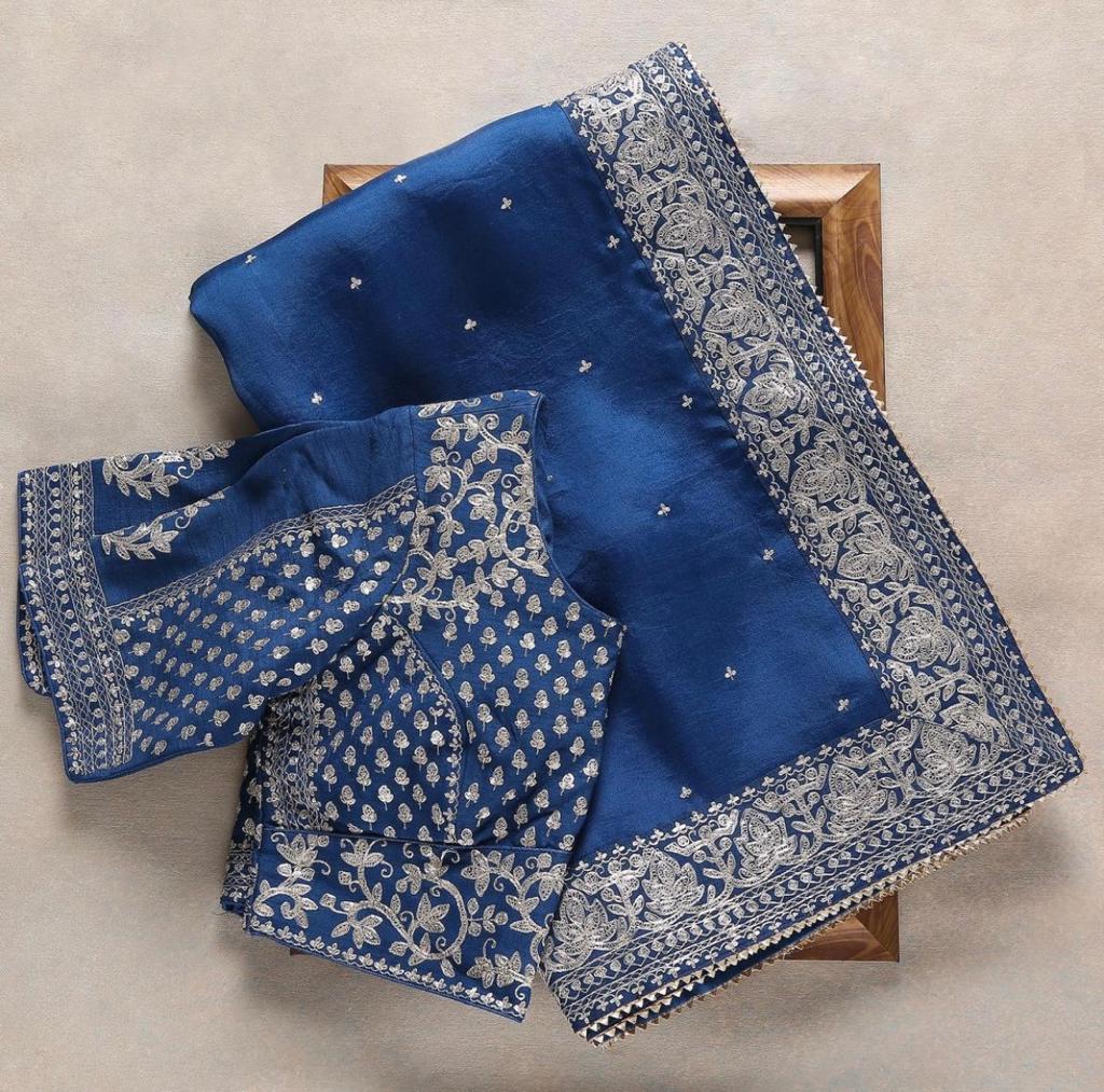 1110 Soft Organza Heavy Festive Wear Designer Latest Saree Collection